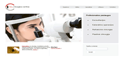 Desktop Screenshot of akiuchirurgija.lt